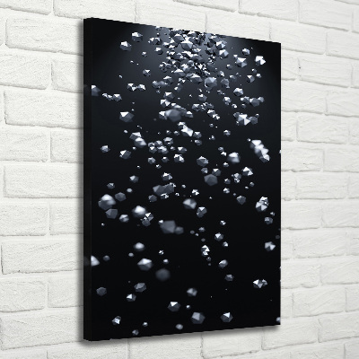 Canvas wall art 3D abstraction