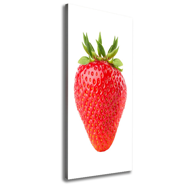 Canvas wall art Strawberry