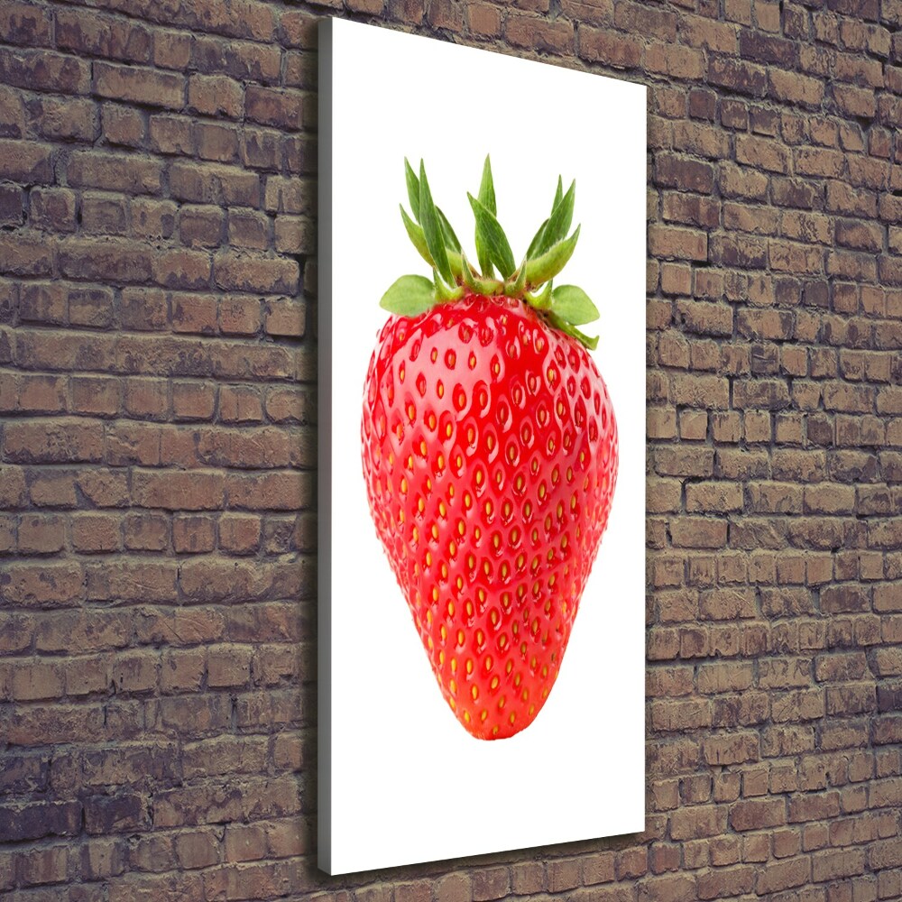 Canvas wall art Strawberry