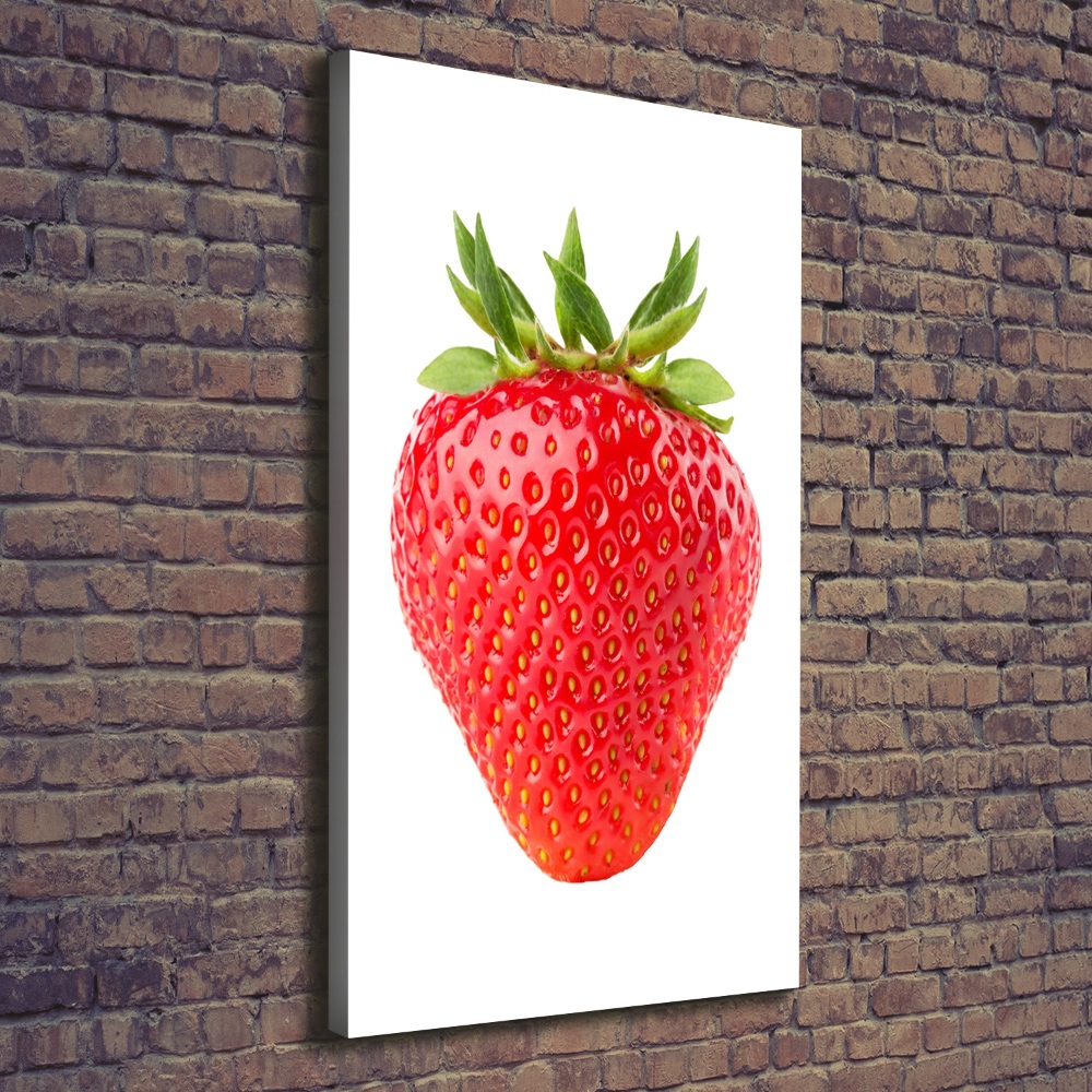 Canvas wall art Strawberry