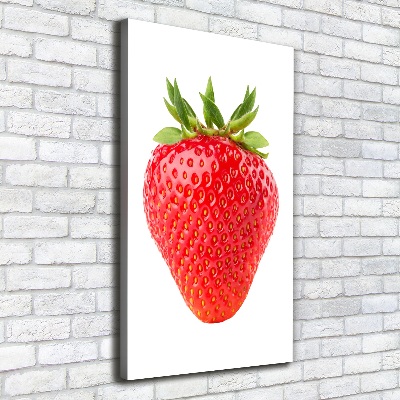 Canvas wall art Strawberry