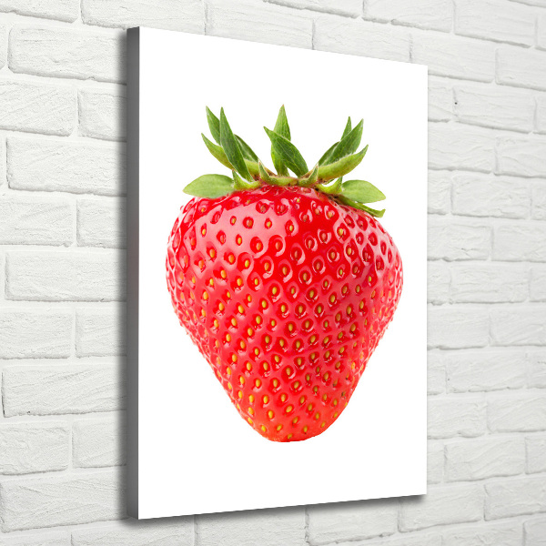 Canvas wall art Strawberry