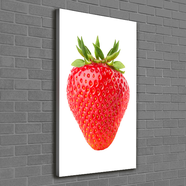 Canvas wall art Strawberry