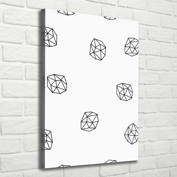 Canvas wall art Abstract pattern