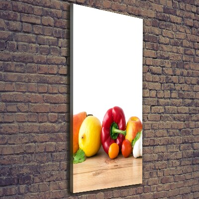 Canvas wall art Fruits and vegetables