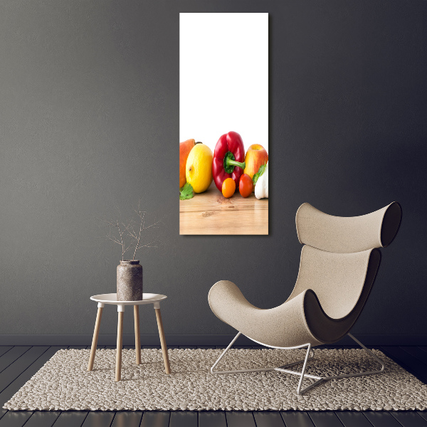 Canvas wall art Fruits and vegetables