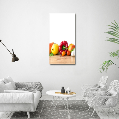 Canvas wall art Fruits and vegetables