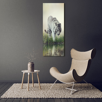 Canvas wall art White Tiger