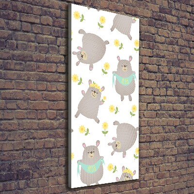 Canvas print Bears