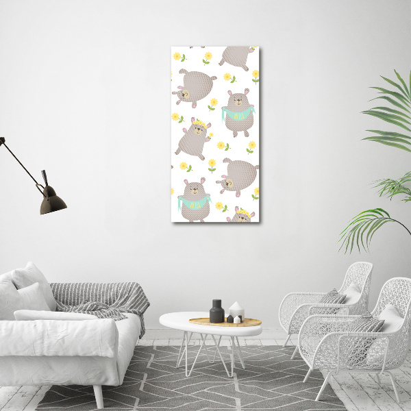 Canvas print Bears