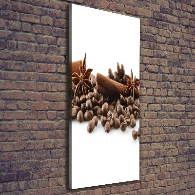 Large canvas wall art Coffee beans