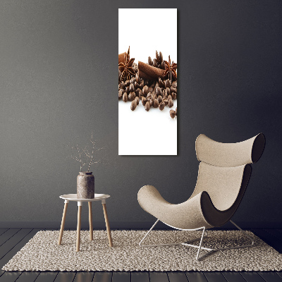 Large canvas wall art Coffee beans