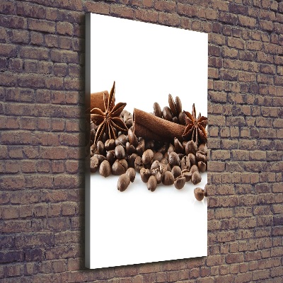 Large canvas wall art Coffee beans