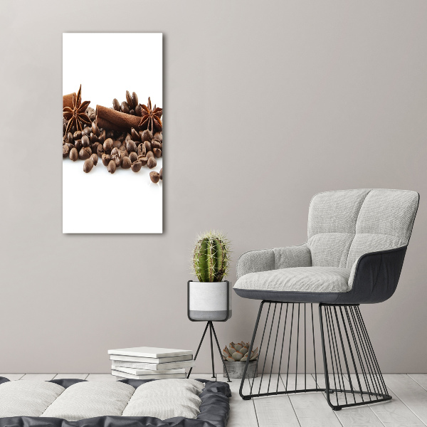 Large canvas wall art Coffee beans