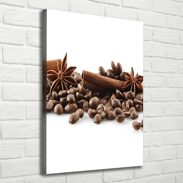 Large canvas wall art Coffee beans