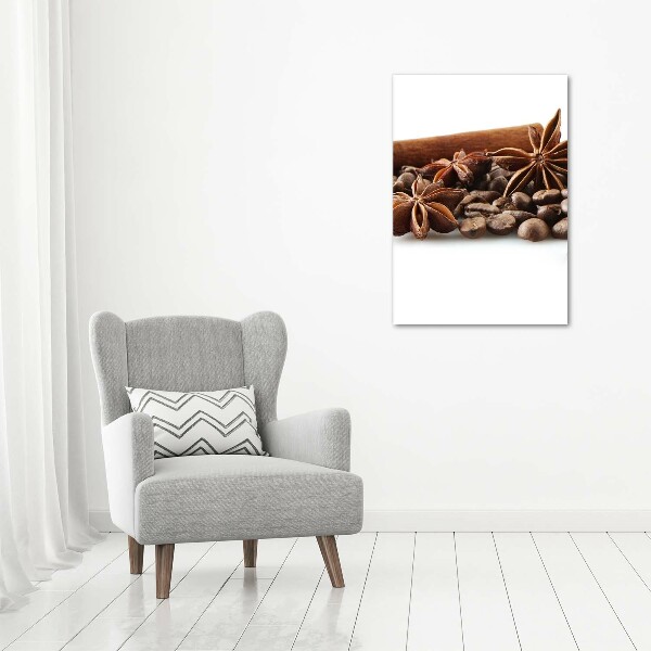 Large canvas wall art Coffee beans