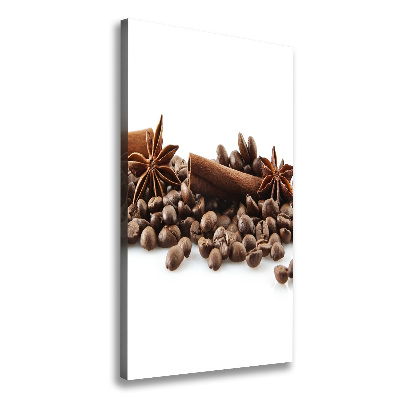 Large canvas wall art Coffee beans