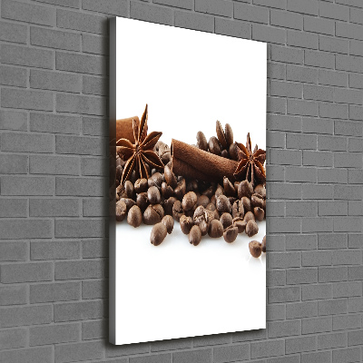 Large canvas wall art Coffee beans