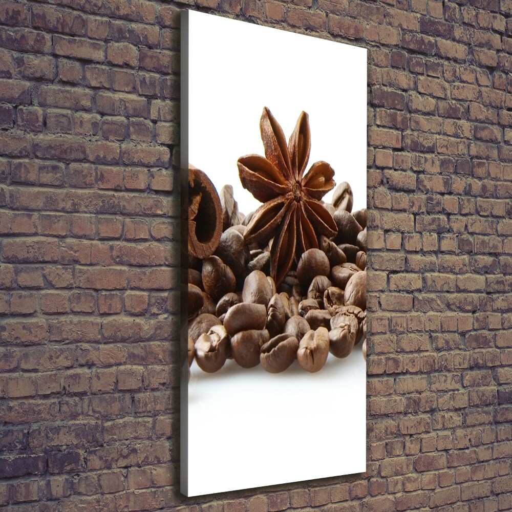 Large canvas wall art Coffee beans