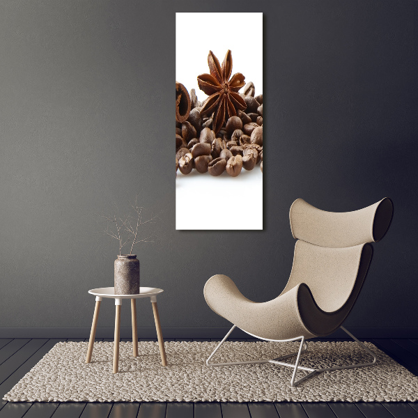 Large canvas wall art Coffee beans