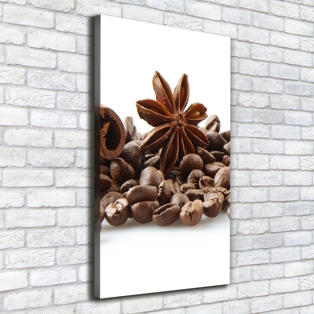 Large canvas wall art Coffee beans