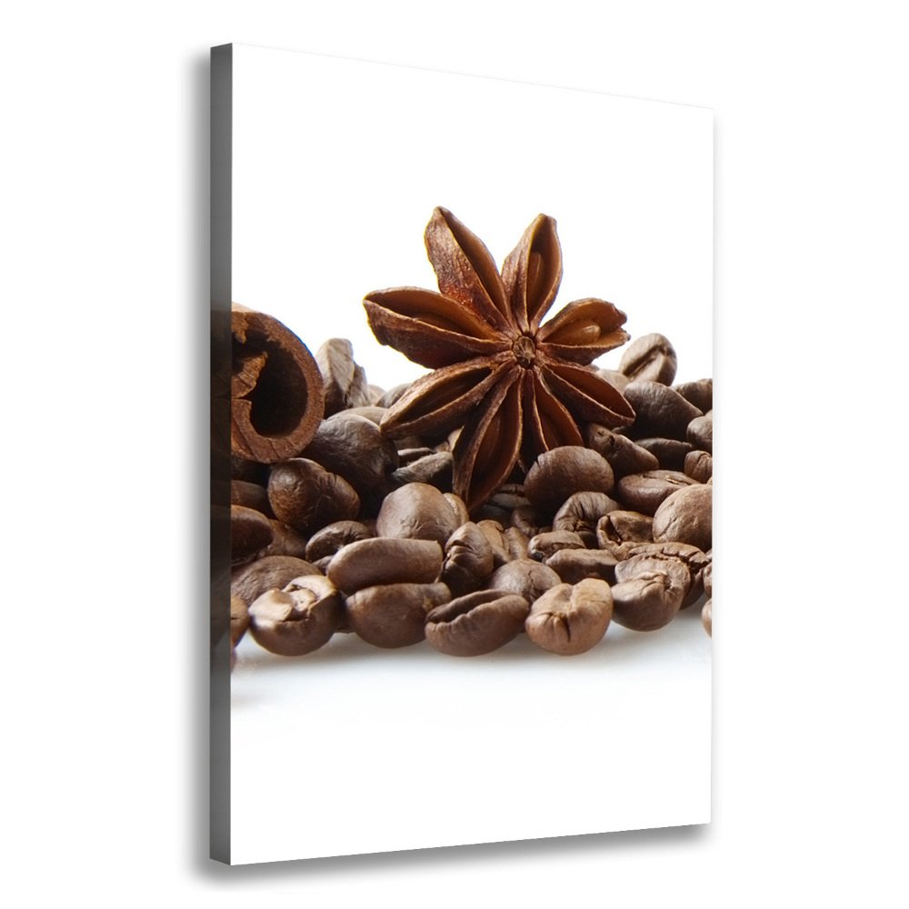 Large canvas wall art Coffee beans