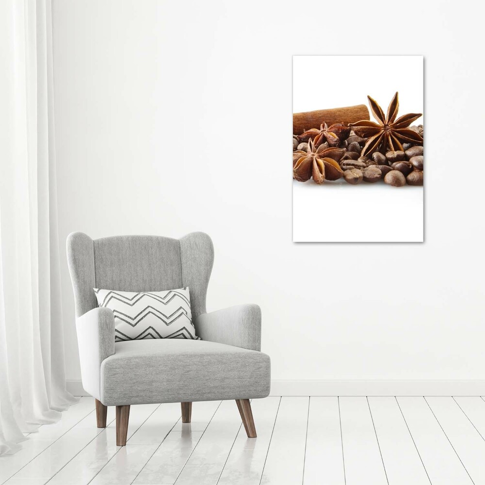 Large canvas wall art Coffee beans