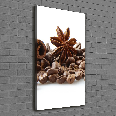 Large canvas wall art Coffee beans