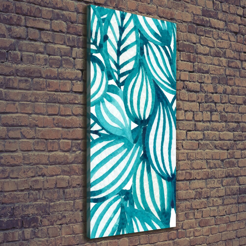 Canvas wall art Leaves