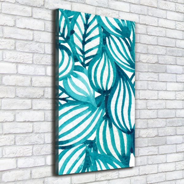 Canvas wall art Leaves