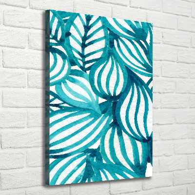 Canvas wall art Leaves