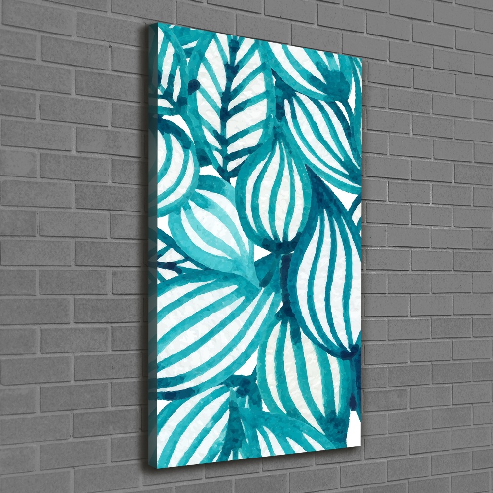 Canvas wall art Leaves