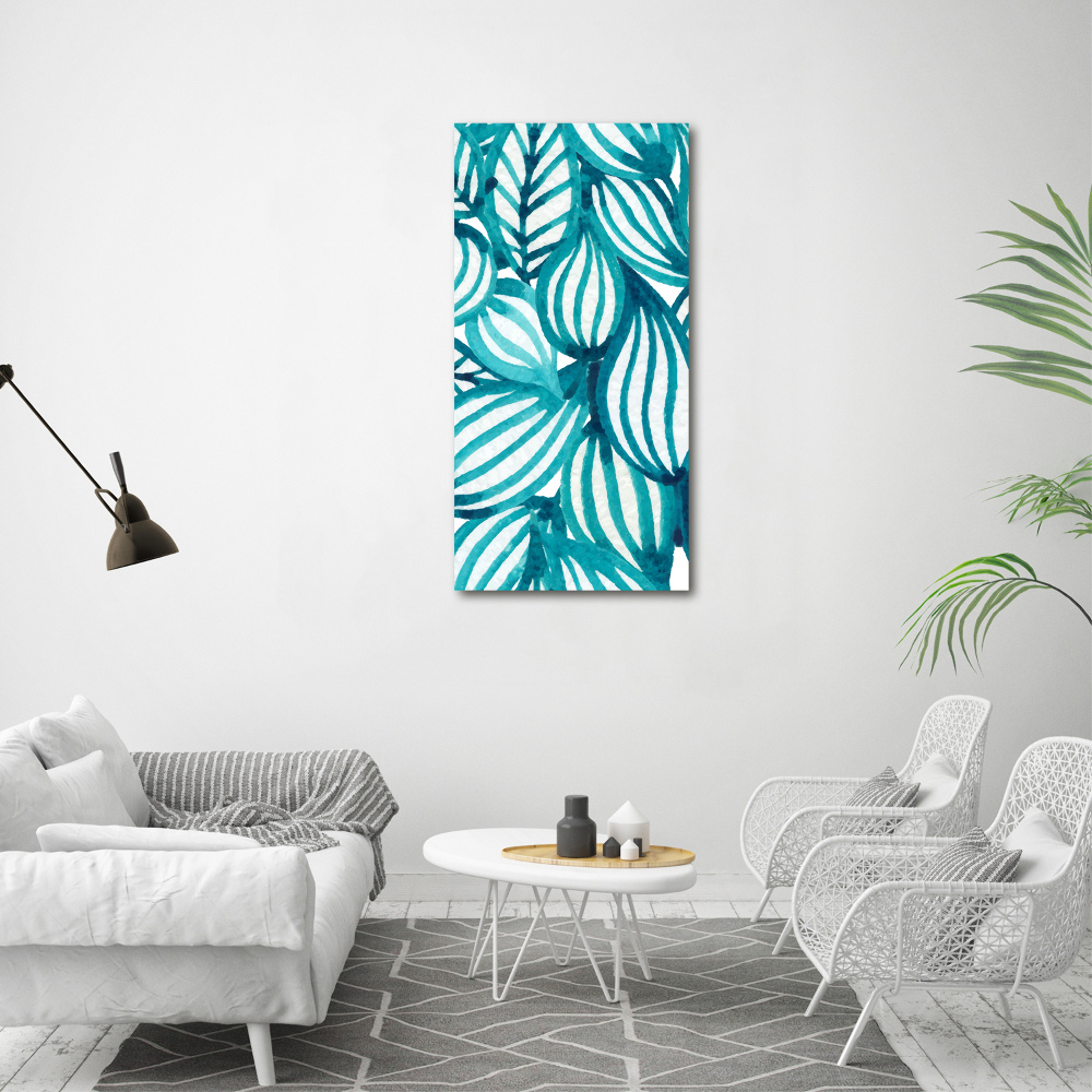 Canvas wall art Leaves