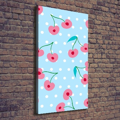 Wall art canvas large Cherry