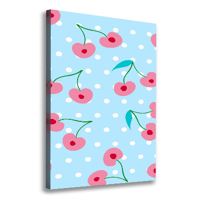 Wall art canvas large Cherry