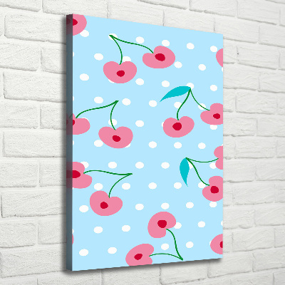 Wall art canvas large Cherry