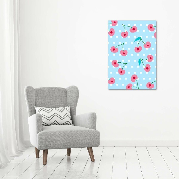 Wall art canvas large Cherry