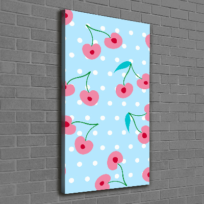 Wall art canvas large Cherry