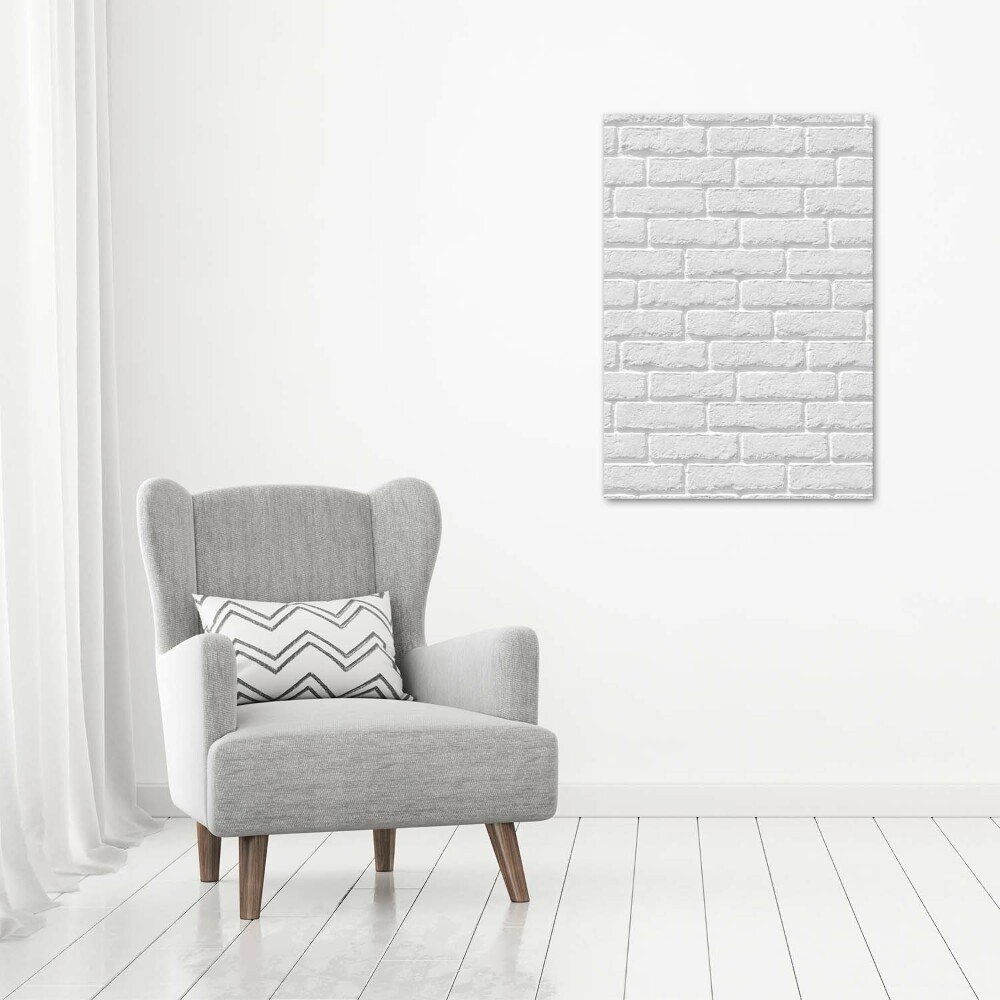 Canvas wall art Brick wall