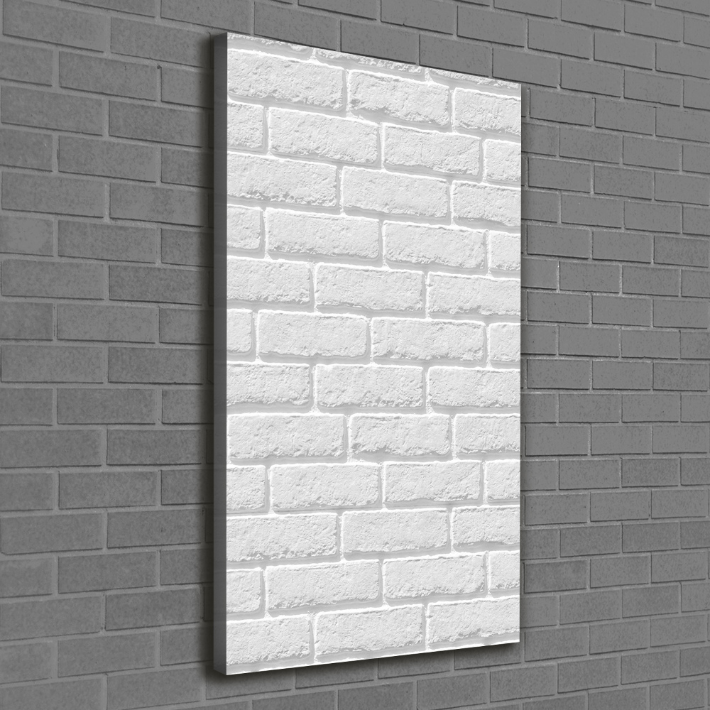 Canvas wall art Brick wall