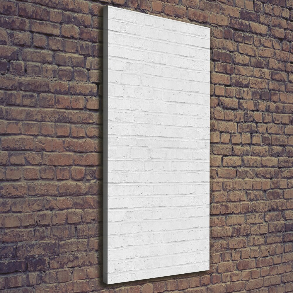 Canvas wall art Brick wall