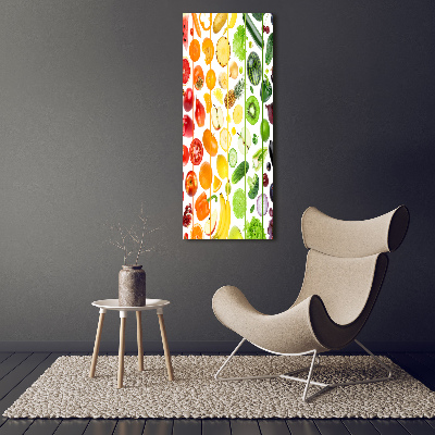 Canvas wall art Fruits and vegetables