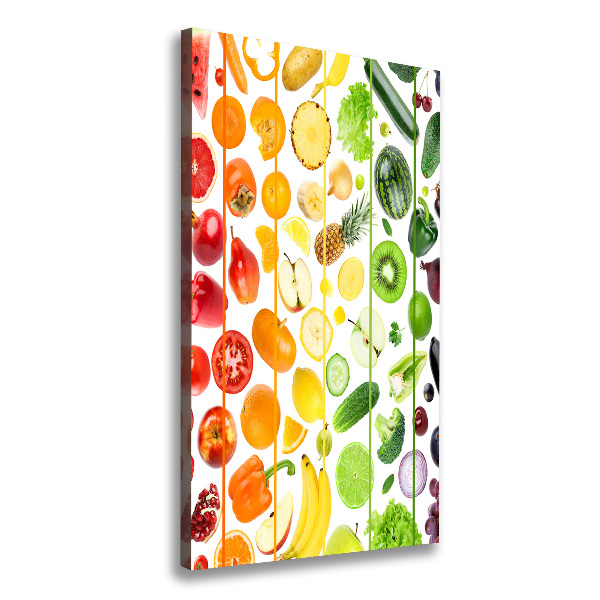 Canvas wall art Fruits and vegetables