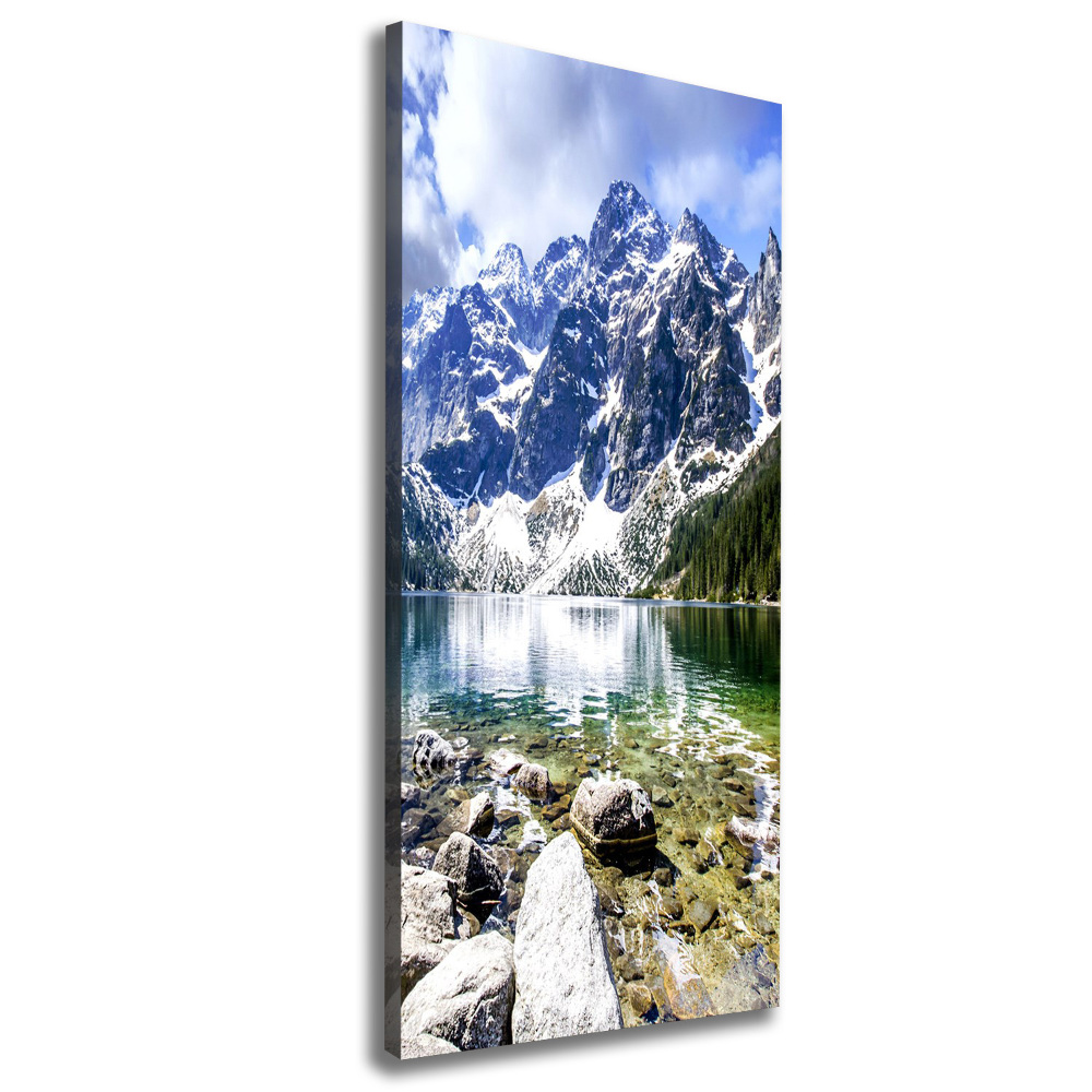 Canvas wall art Morskie Oko Tatry