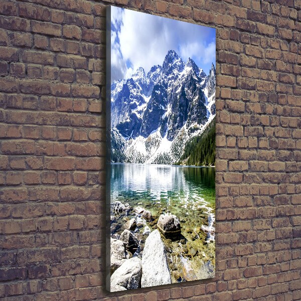 Canvas wall art Morskie Oko Tatry