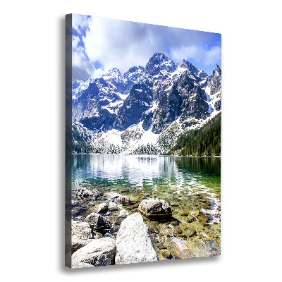 Canvas wall art Morskie Oko Tatry