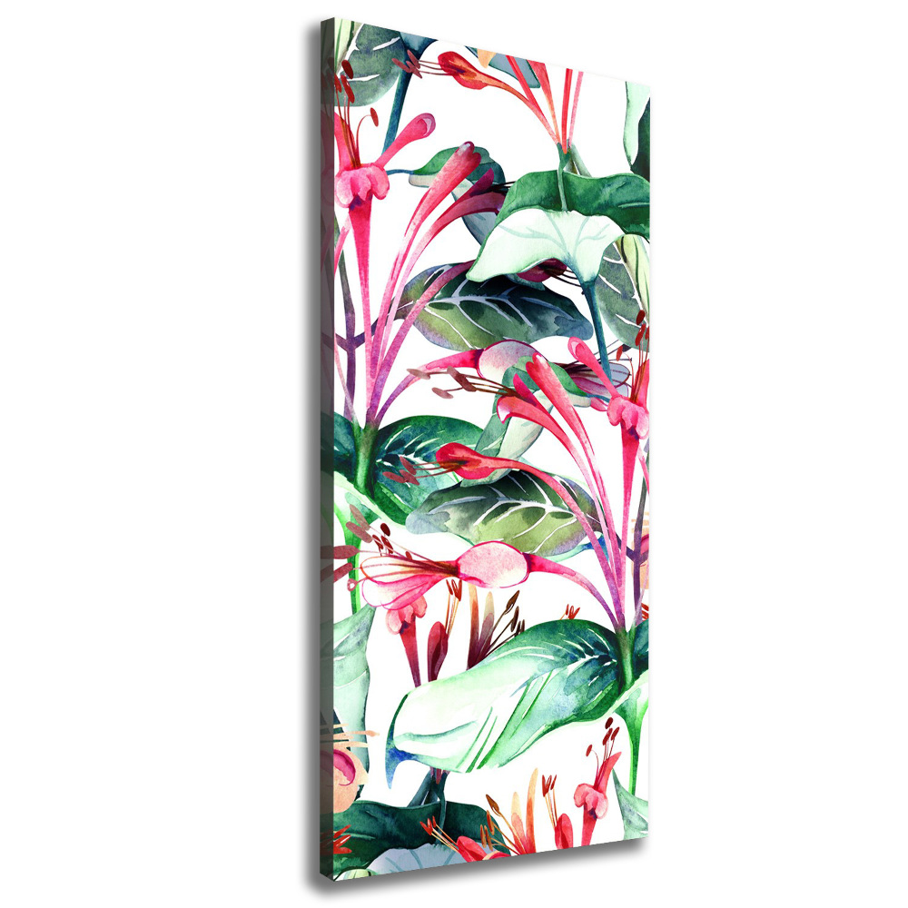 Canvas wall art Honeysuckle