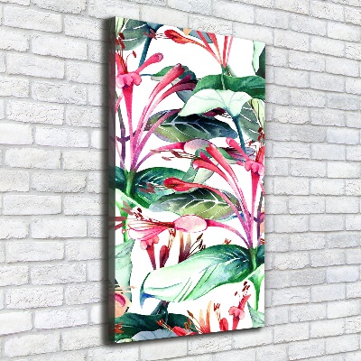 Canvas wall art Honeysuckle