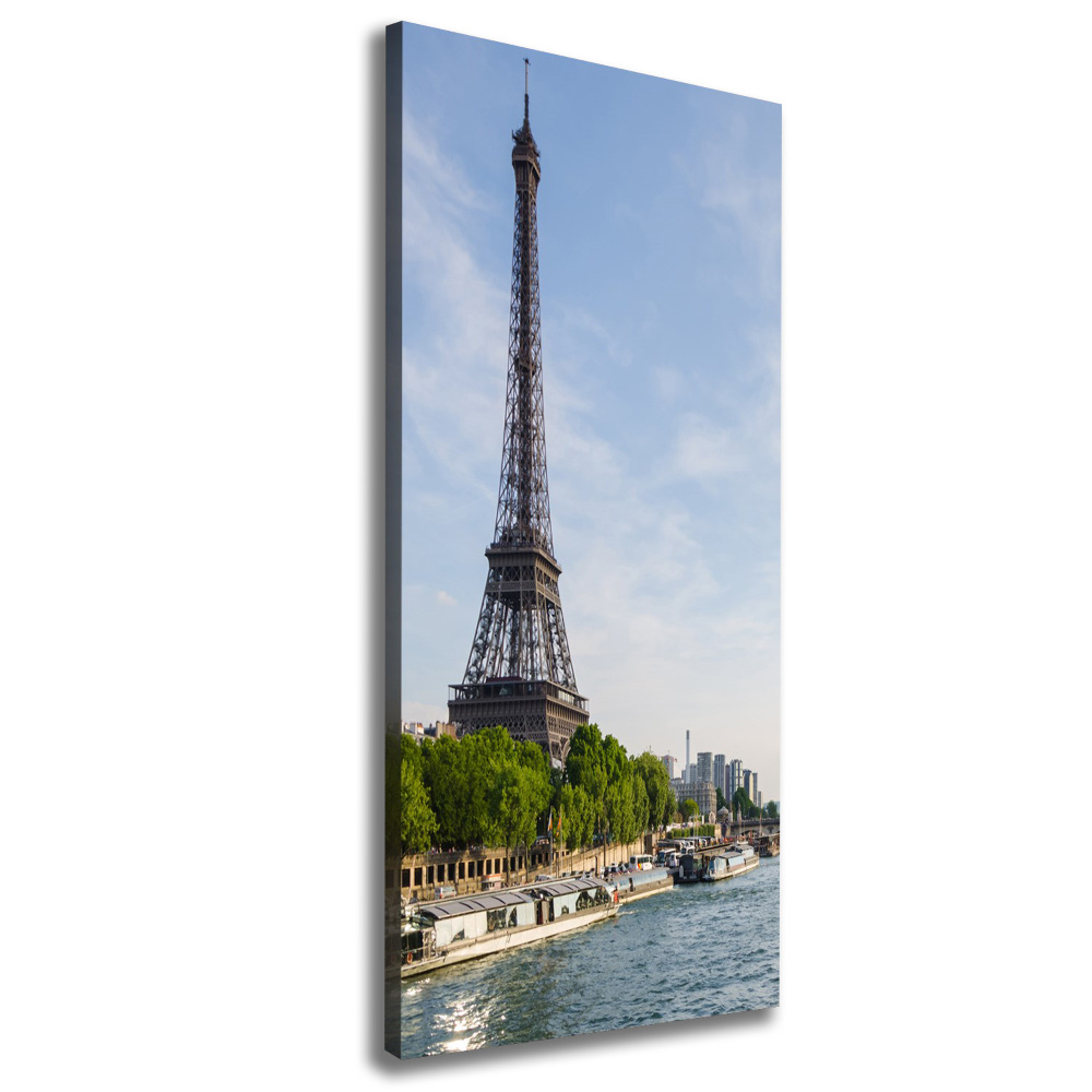 Wall art canvas large Eiffel Paris tower