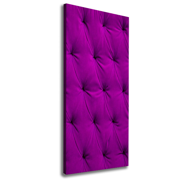 Canvas print Velvet wall